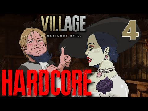 Resident Evil Village Hardcore Playthrough Part 4 | From Slimy Baby to Slimy Moreau