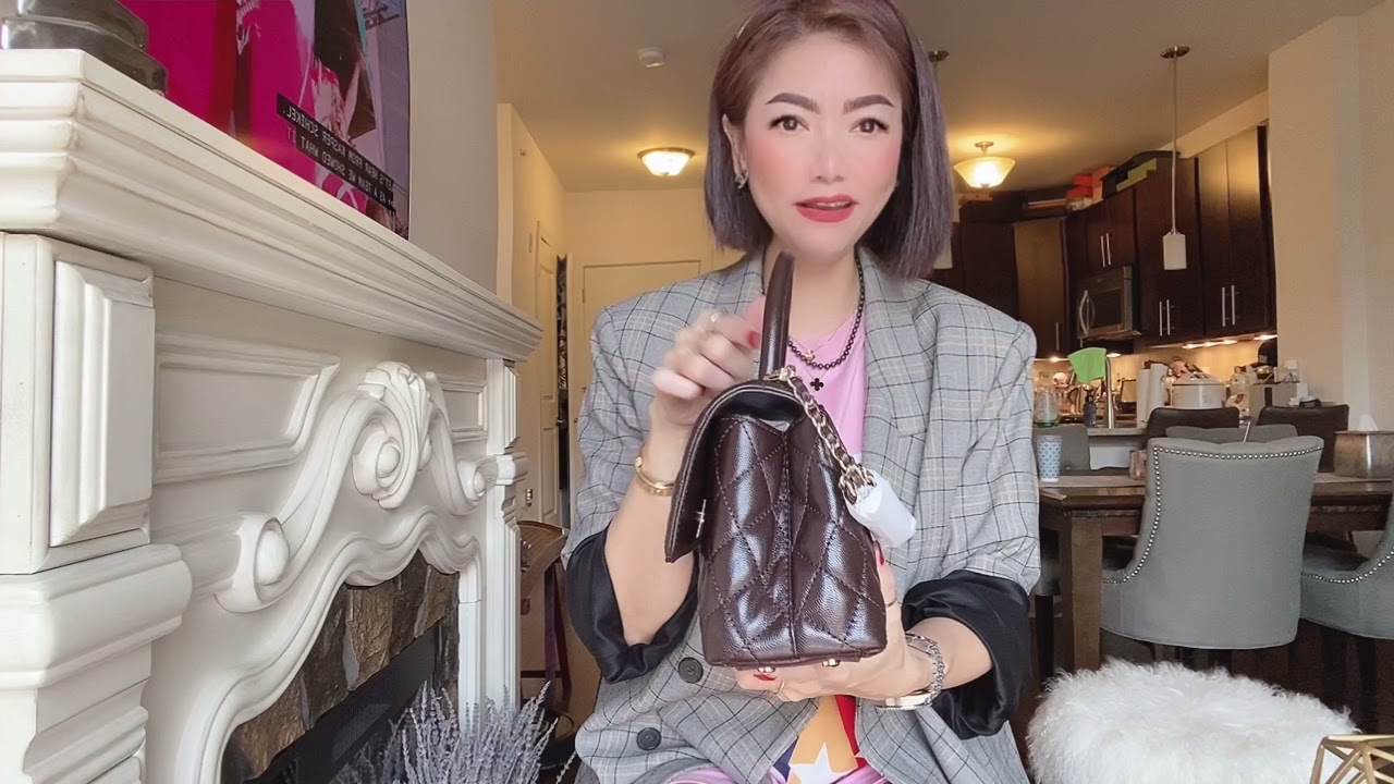 CHANEL A21 spring summer collections.COCO CHANEL HANDLE unboxing