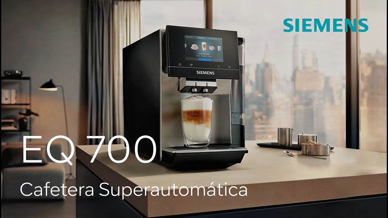 Cafetera superautomática Siemens EQ700 