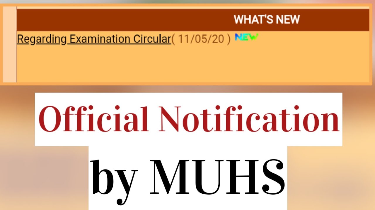 Official notice declared 👉