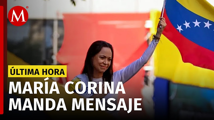 María Corina Machado manda mensaje tras toma de posesión de Maduro en Venezuela