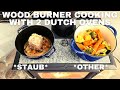 Dutch Oven (Staub) Cooking Soapstone Wood Burning Stove Roast Beef: French Oven