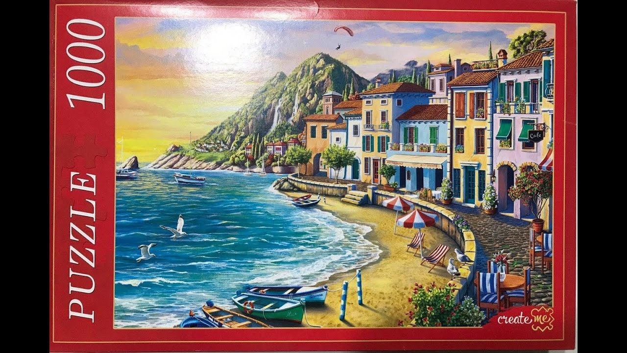 1000 Piece Puzzle in 2 Minutes / ПАЗЛ на 1000 ДЕТАЛЕЙ за 2 минуты YouTube