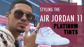 Styling the Air Jordan 11 'Platinum Tint' | Kicks and Fits