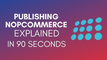 How To Publish NopCommerce? (2024)