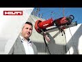 HILTI TEST wytrzymałości systemu DD-WMS 100