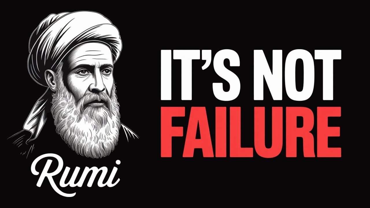 You're Not Starting Over... You're Starting With Experience | Rumi's Life-Changing Wisdom