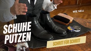 So Putzt Du Deine Schuhe Anleitung Zum Schuhe Putzen Chelsea Boots