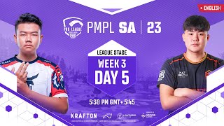 [EN] 2023 PMPL South Asia Spring | Week 3 Day 5 | Survive to Conquer