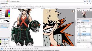 My Hero Academia  - Bakugou  [SpeedPaint]
