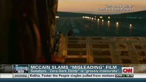 McCain slams 'Zero Dark Thirty'