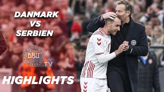 Danmark - Serbien 3-0 𝕀 Eriksen scorer i sit comeback i Parken ⚽ Lindstrøms første mål for Danmark ⚡