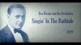 Ben Bernie and his Orchestra - Singin&#39; In The Bathtub (1929).avi