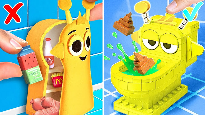 LEGO Sprunki Crafts vs Incredibox DIY Cardboard House *Fun Gamebook & Cool Fidgets*
