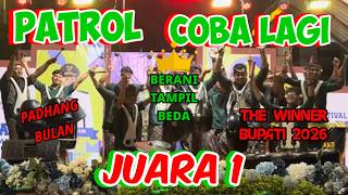 Patrol Coba Lagi Juara 1 Lomba Piala Bupati Di Disporapar Sidoarjo 2026