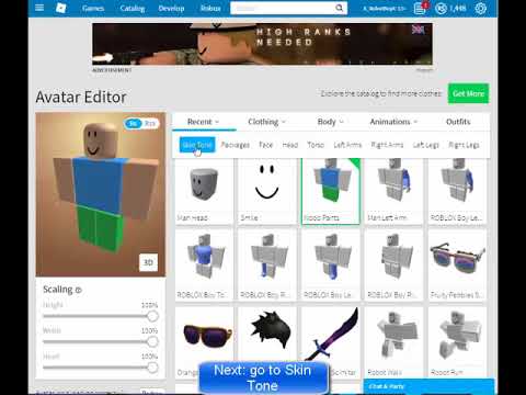 Noob Skin Roblox - roblox noob skin color