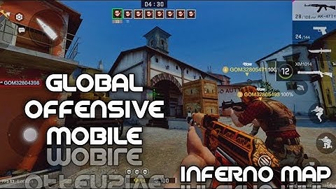 Global Offensive Mobile Gameplay | CSGO Mobile | DM | New Inferno Map | Online FPS Android Gameplay