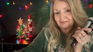 ASMR Mom Does Your Makeup For An Office Christmas Party ? Personal Attention RP