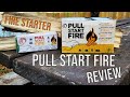 Pull Start Fire TEST/REVIEW Fire Starter