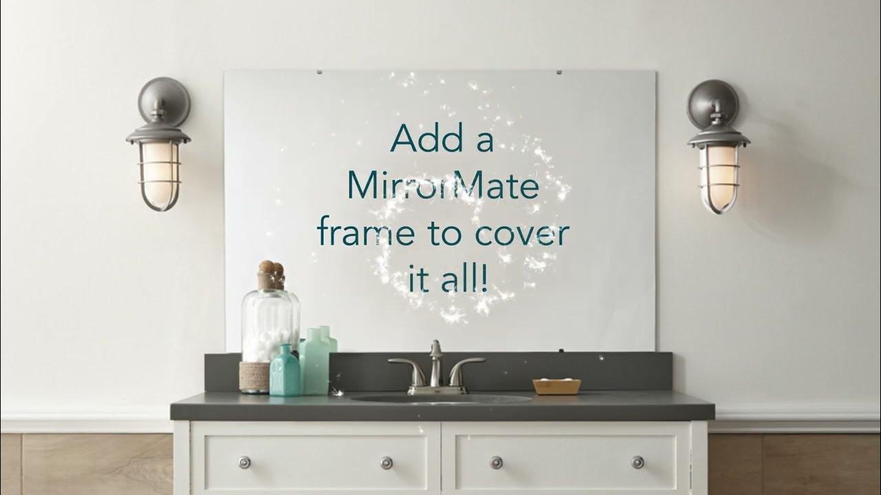 Desilvered Mirror How to Fix Mirror Desilvering with MirrorMate