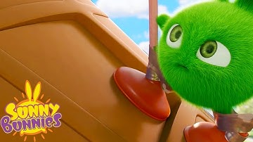 SUNNY BUNNIES - Toilet Plunger Climb | Season 2 | Cartoons for Children