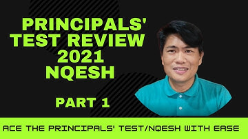 HOW TO ACE THE PRINCIPALS