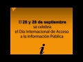 28 de setiembre - Día Internacional por el Derecho de Acceso Universal a la Información Pública