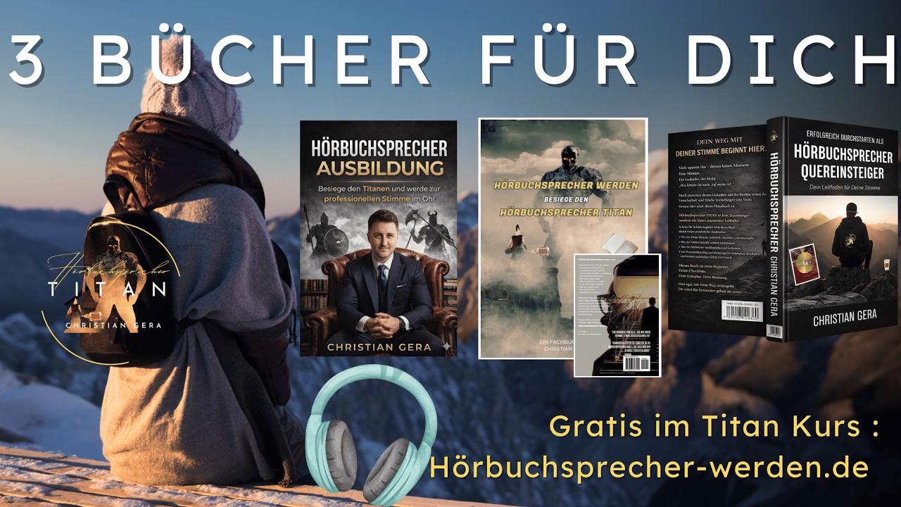 2 neue Hörbuchsprecher Ausbildung Bücher für Euch
