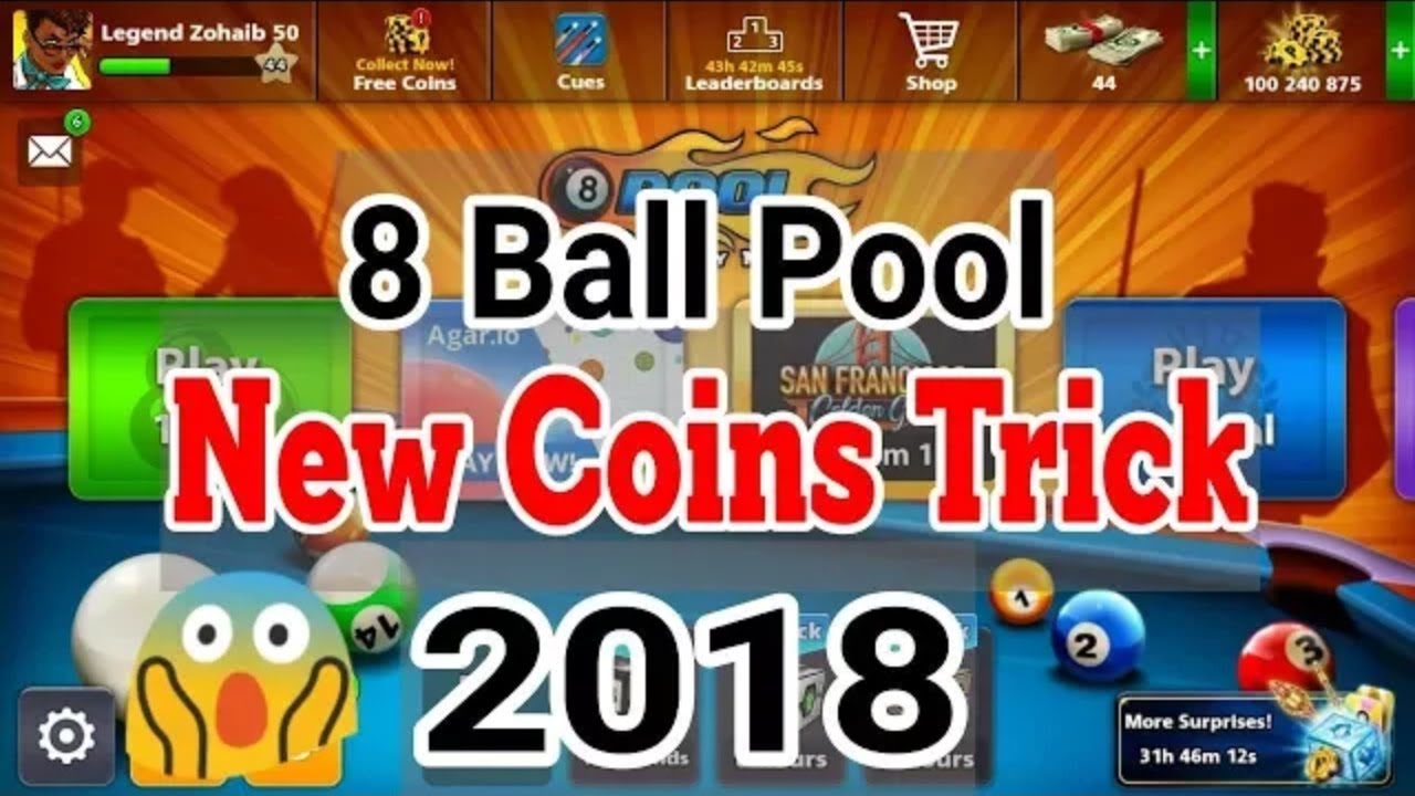 8 ball pool hack 2018.New mod ,no ban ,Free.Game shooter. - 