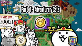 The Battle Cats - Part 1: Adventurer Cats [11th Anniversary]