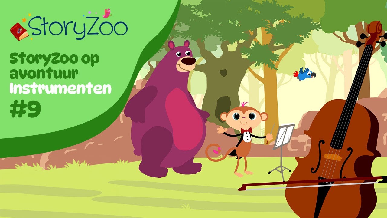 StoryZoo Op Avontuur 😁 | Instrumenten - Cello 🎶 | Educatieve video's voor kinderen