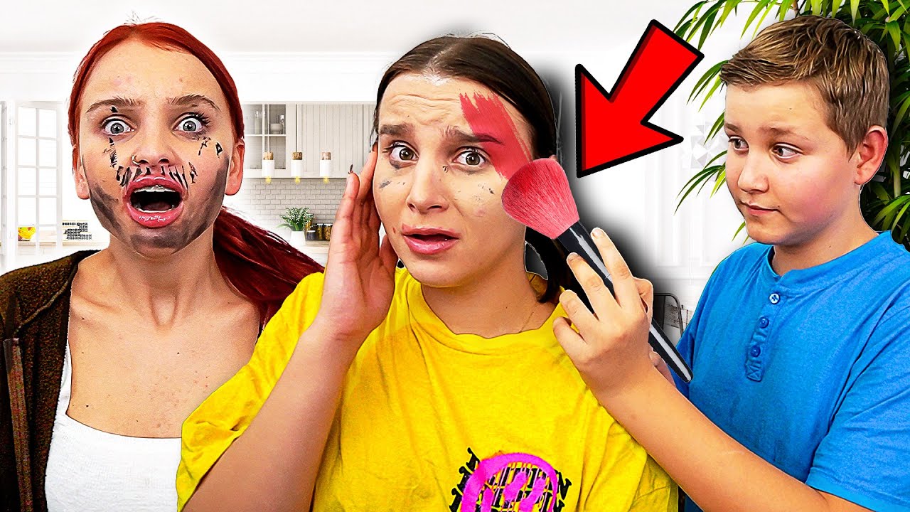 Mein BRUDER SCHMINKT mich zum Clown !💄😭 (ich bereue es) - Celina