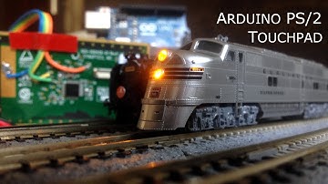 Laptop Touchpad Controlled Model Railroad | Arduino PS/2