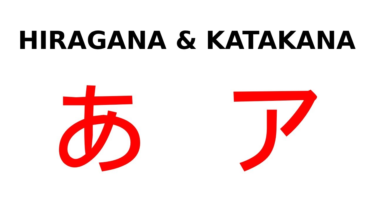 How to Read and Write All Hiragana and Katakana