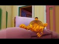 cat meowing in a little house । cartoon cat video for kids
