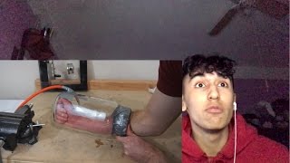 HIS ARM ABOUT TO EXPLODE ! What Happens When I Put My Arm In A Vacuum Chamber? REACTION !