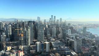View From Space Needle 2026-01-19, Seattle, Wa 4K