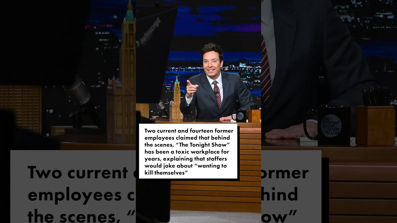  Tonight Show Staffers Claim Jimmy Fallon Is Erratic Seems Drunk At Toxic Workplace Shorts