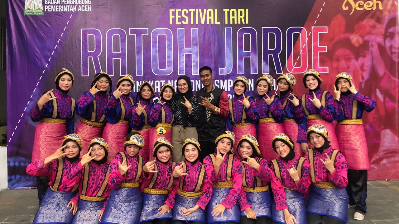 Grand final festival tari ratoh Jaroe anjungan 2022 MTsN 27 Jakarta