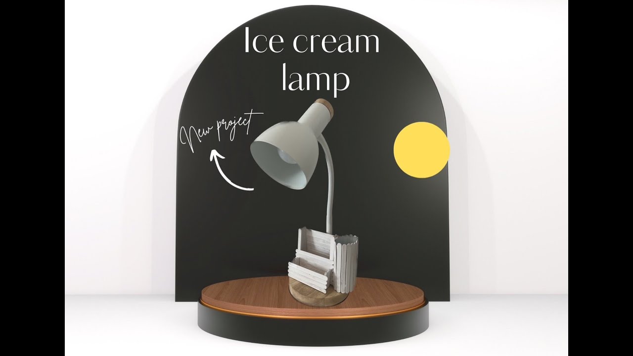 CreativeSU 4301 (SU102) Ice cream lamp ศิลปากรสร้างสรรค์ YouTube