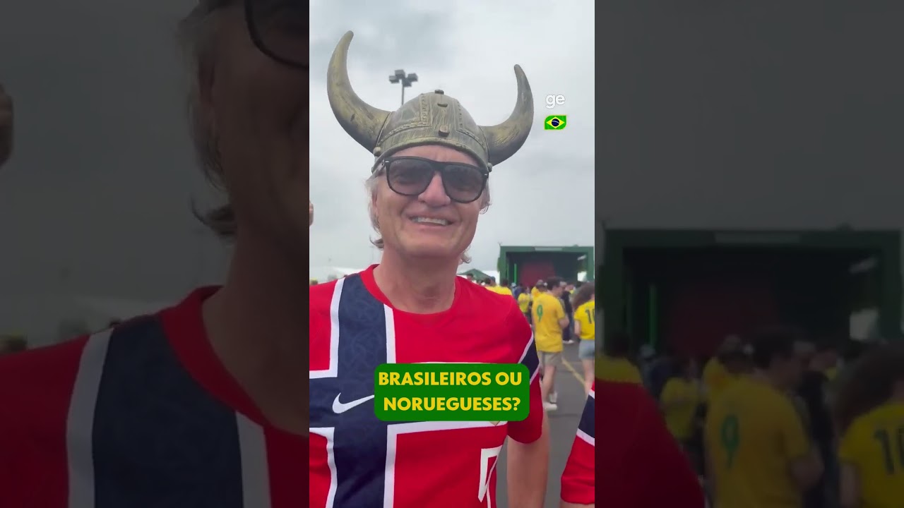BRASILEIROS OU NORUEGUESES? | #shorts | Copa do Mundo 2026 | ge.globo