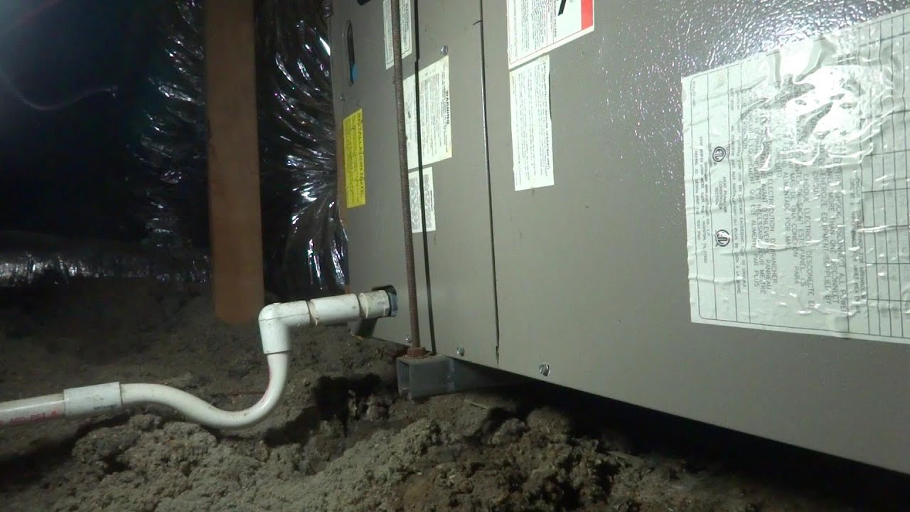 old ac system leaking water through ceiling YouTube
