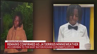 Coroner Remains found at East Baton Rouge landfill belong to Ja Derrius Minnieweather