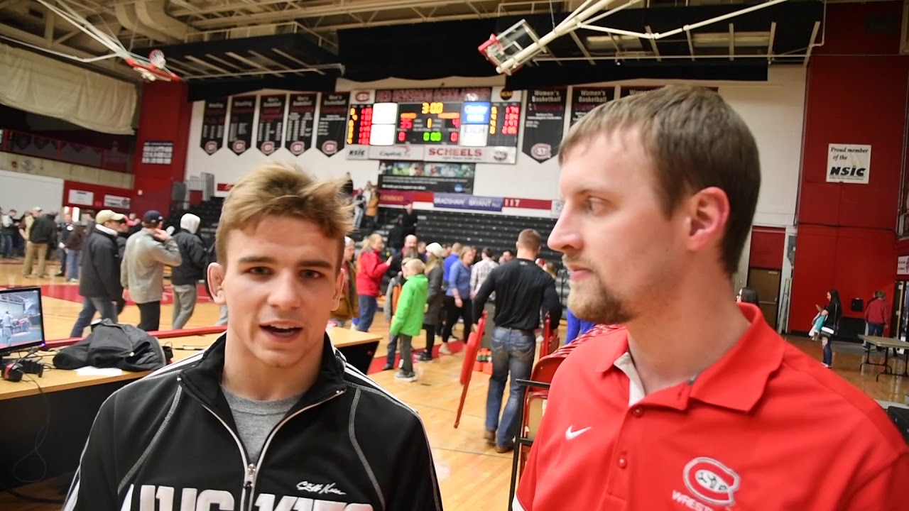 St. Cloud State Wrestling Garrett Aldrich Interview