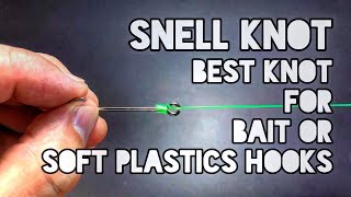 Snell Knot Best Knot For Bait Or Soft Plastics Hooks screenshot 4