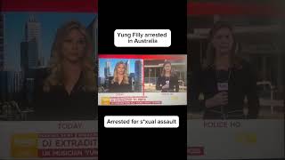 Video shows Yung Filly arriving at the airport in handcuffs,facing charges of s*xual assault😬#filly