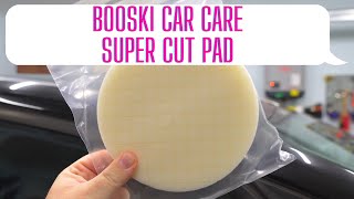 Booski Quadra Super Cut polishing pad + Mr. Rag towel + ADBL Pinky towel review