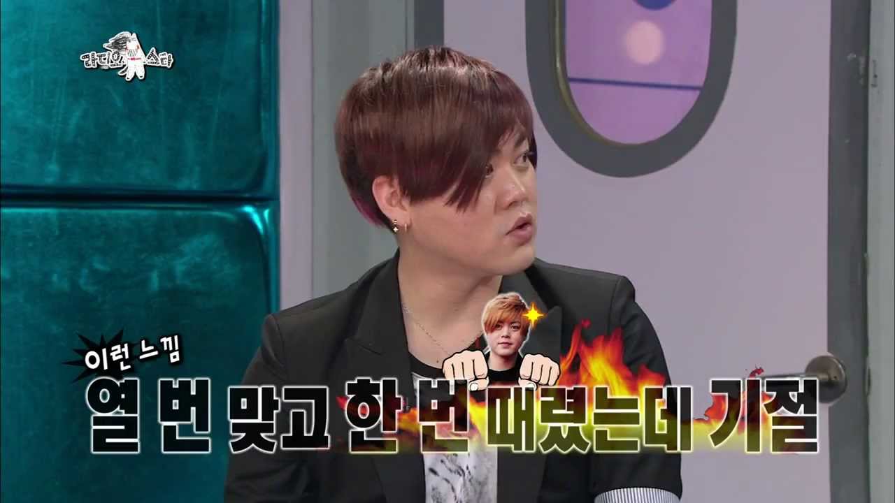 [HOT] 라디오스타 - 문희준, 장우혁과 춤 신경전, 전사의 후예 안무 짠 사람은? 20130529