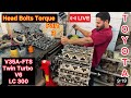 V35A-FTS V6 Engine Reassembly | Head Bolts Torque Specs | Toyota Land Cruiser LC300 (Part 3)