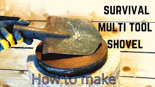 Survival Multi Tool Shovel (homemade)